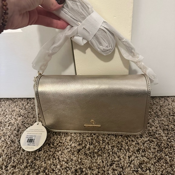 Spartina 449 Gold Clutch - Picture 2 of 3
